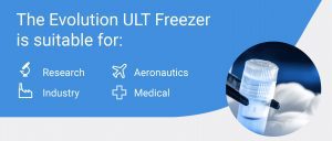 Froilabo's Laboratory freezers: one of the best laboratory freezers and is suitable for research, industry, aeronautics and medical use.