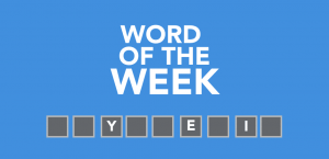 Word of the Week - Cryogenic Clue