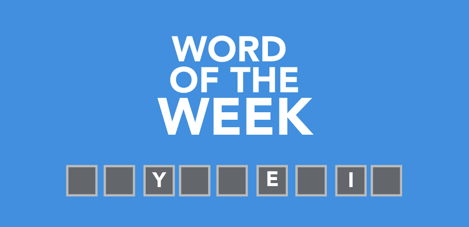 Word of the Week - Cryogenic Clue