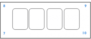 Figure 3: Top view of shelf 15