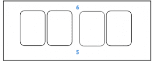 Figure 5: Top view of shelf 8