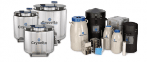 Cryogenic storage systems for bacteria preservation