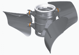 Impeller Blade for Microbial Fermentation - Lab-scale bioreactor
