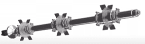 Types of bioreactors including single-use, stirred tank, air lift, rocker, and fixed-bed.