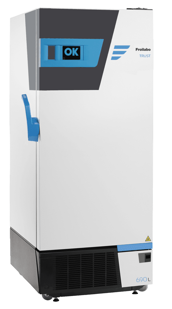 Cleaning the air filter - laboratory freezer maintenance