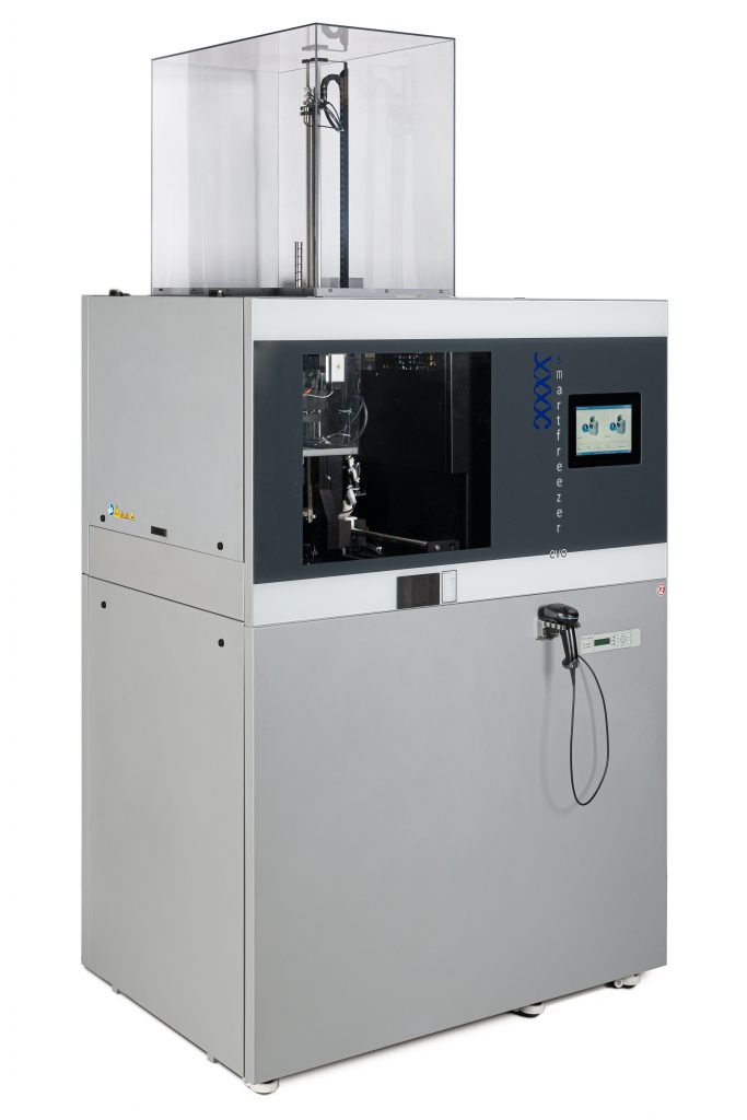 SmartFreezer Evo for Cryo Storage during the cryogenic process